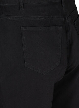 Baggy jeans i bomull, Black , Packshot image number 3