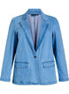 Denimblazer med lommer, Blå, Packshot image number 0