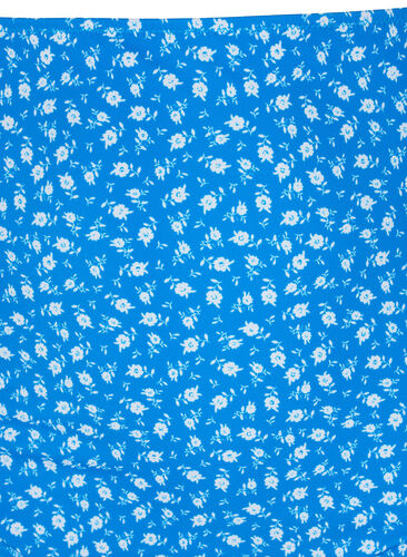 Ekstra høytlivs bikinitruse med blomstermønster, Blue Flower Print, Packshot image number 2