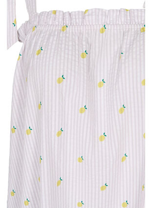 Strandkjole i bomull med stropper, Lemon Print, Packshot image number 2