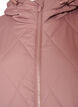 Lett vattert jakke med diamantquilt, Rosa, Packshot image number 2