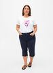 T-skjorter med blomstermotiv, Bright W. w. Flower, Model image number 2