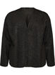 Loose fit cardigan med lommer, Svart, Packshot image number 0