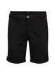 Chinoshorts med lommer, Black, Packshot image number 0