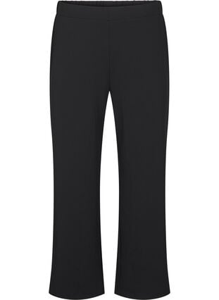 Zizzi FLASH - Bukser med vide ben, Svart, Packshot image number 0