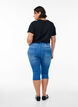 Amy capribukser med h&oslash;yt liv og super slim fit, Bl&aring;, Model image number 1