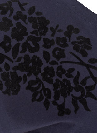 T-skjorte i bomull med mønster, Night Sky, Packshot image number 3