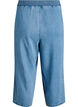 Lyocell culotte-bukser med vide ben og plagg i denim, Bl&aring;, Packshot image number 1
