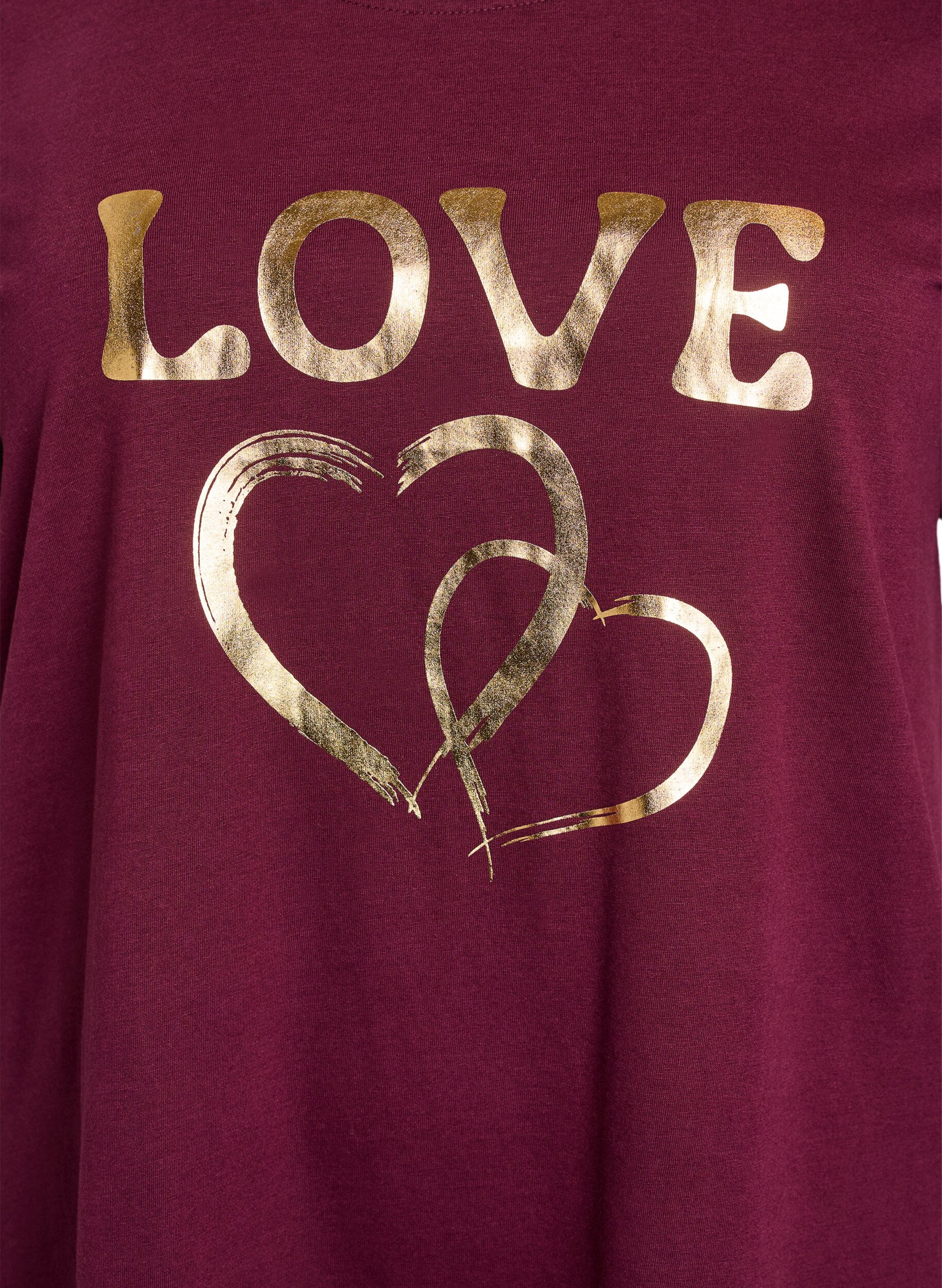 Zizzi FLASH - T-skjorte med trykk, R&oslash;d, Packshot image number 2