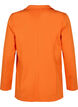Enkel blazer med knapp og pyntelommer, Mandarin Orange, Packshot image number 1