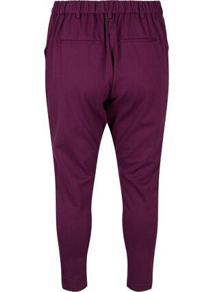 Zizzi Croppede Maddison-bukser, Lilla, Packshot image number 1