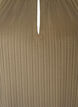 Jerseytunika med teksturerte striper, Brun, Packshot image number 2