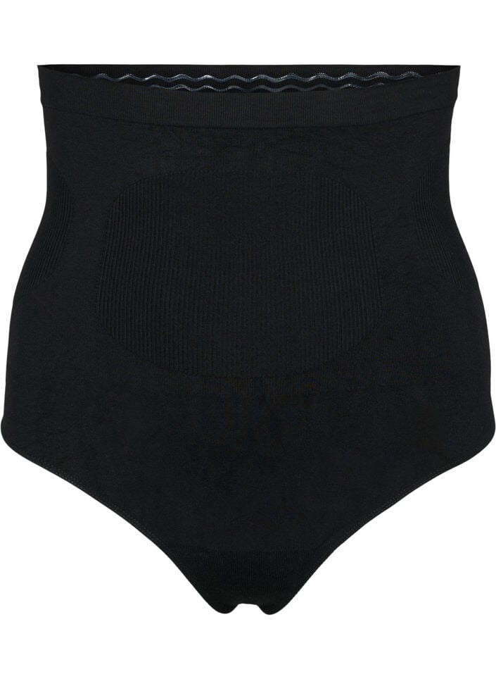 Shapewear G-streng med høyt liv, Black, Packshot