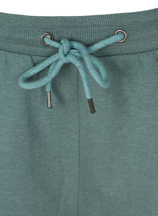 Shorts med knyting og lommer, Sea Pine Mel, Packshot image number 2
