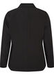 Klassisk blazer med enkel knappelukking, Svart, Packshot image number 1