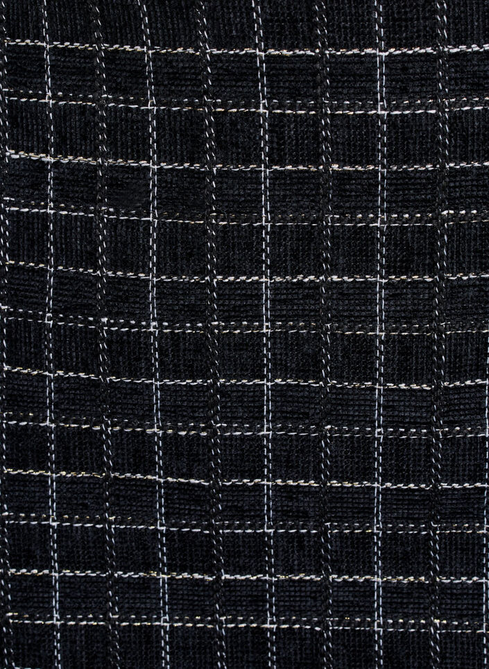 Rutete skjørt, Black Check, Packshot