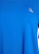 Treningsbluse med 3/4-ermer, Bl&aring;, Packshot image number 2
