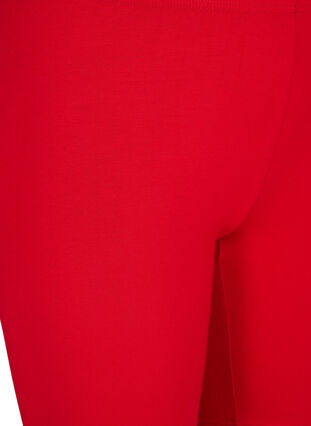 Ensfargede basis sykkelshorts, Tango Red, Packshot image number 2