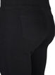Elastiske jeggings med h&oslash;y midje, Svart, Packshot image number 3