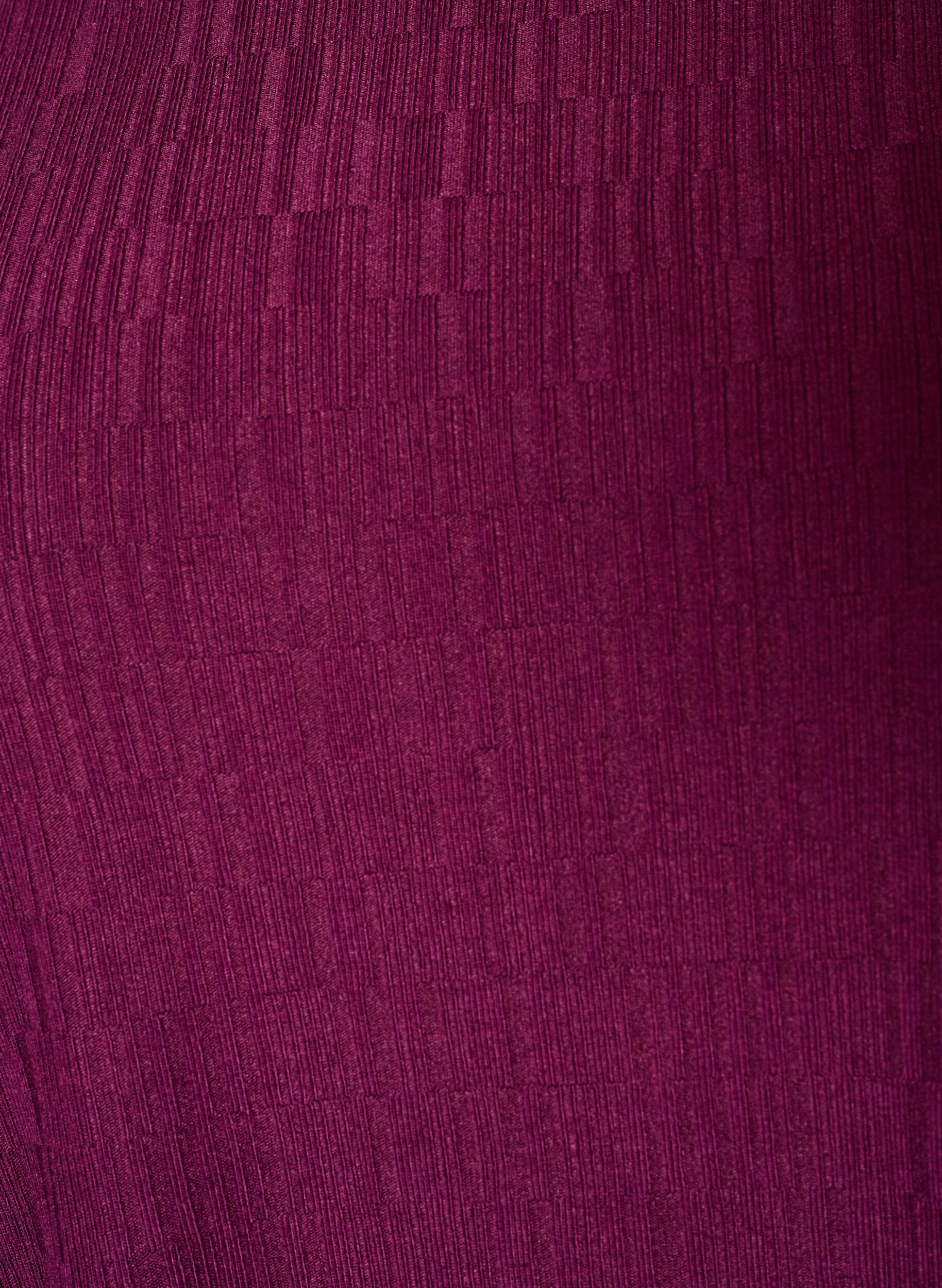 ZizziKjole med ballongform og struktur, R&oslash;d, Packshot image number 2