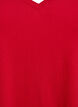 FLASH - V-hals T-skjorte, Rød, Packshot image number 2