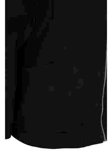 Cardigan med hette og lommer, Black, Packshot image number 3