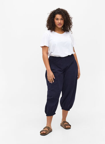 Løse knickers med smock, Night Sky, Model image number 3
