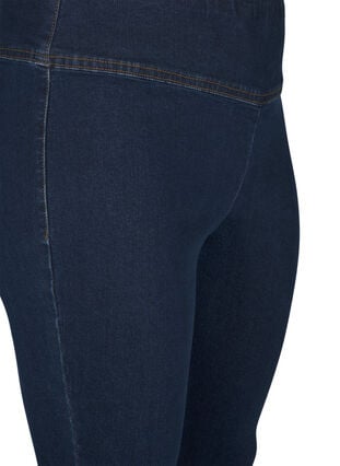 Zizzi Elastiske jeggings med høy midje, Blå, Packshot image number 2