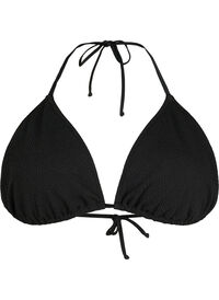 Trekantbikini med kreppet struktur