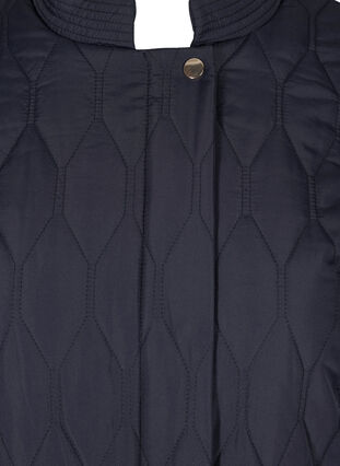 Quiltet jakke med lommer, Night Sky, Packshot image number 2