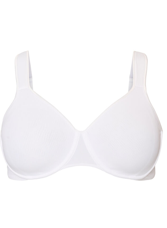 Minimizer-BH med polstrede stropper, Hvit, Packshot