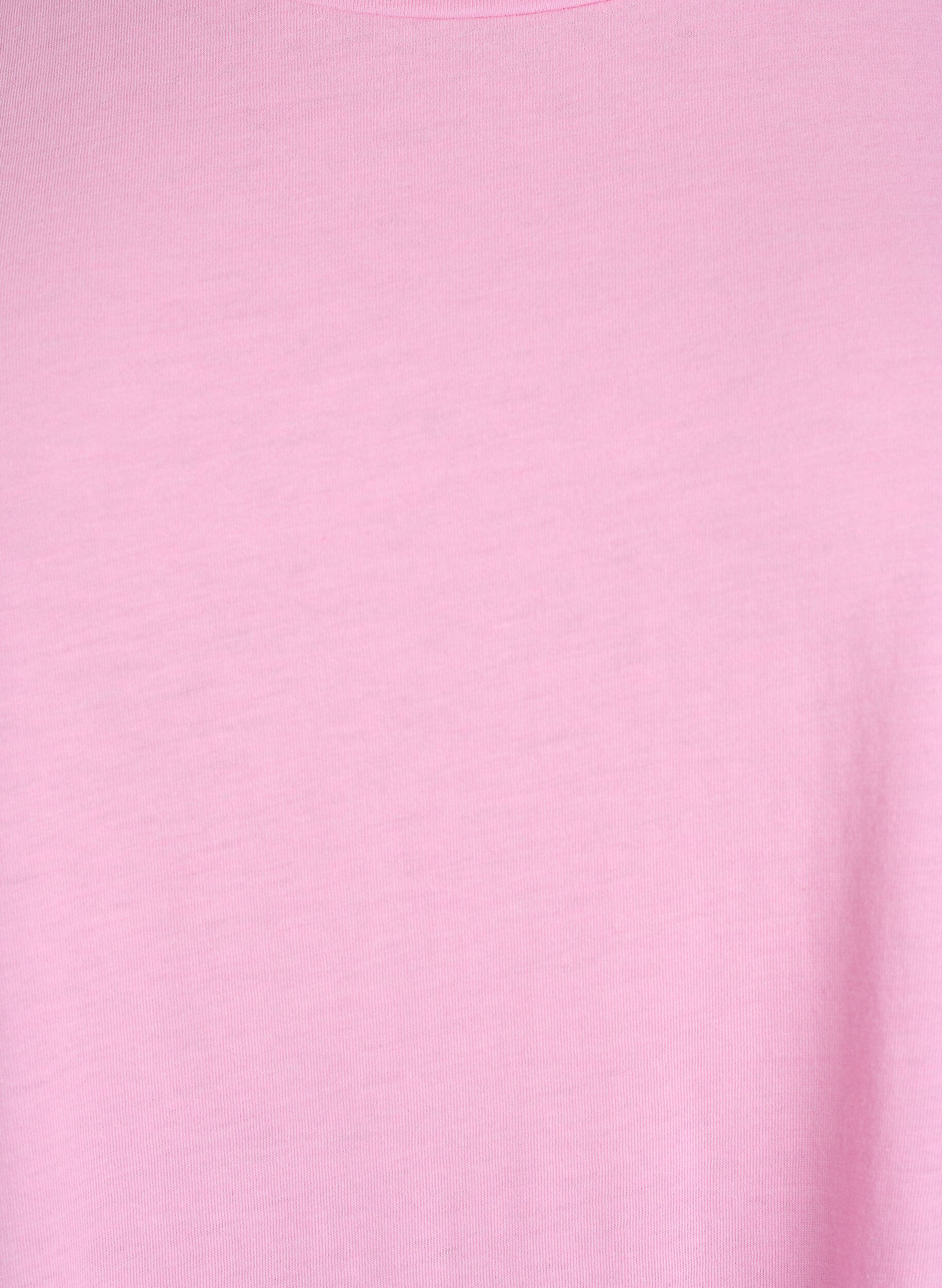Zizzi2-pakning kortermede T-skjorter, Rosa, Packshot image number 2