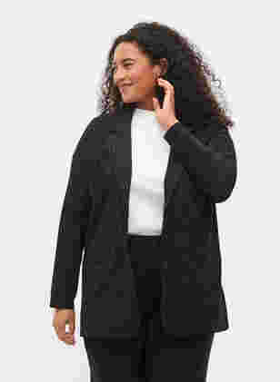Blazer med lurex, Black w. Lurex, Model