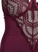 Underwired blondebody med stroppe-detalj, R&oslash;d, Packshot image number 2