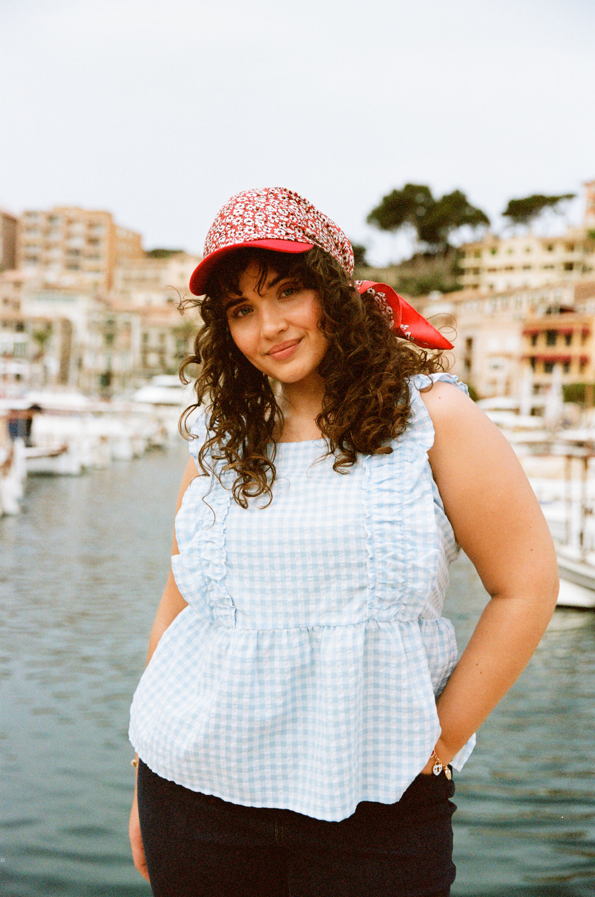 ZizziSommerlig havnesjarm i pastellfarger, , Model