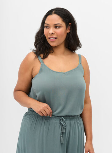 Viskosetopp med A-form, Balsam Green, Model image number 0