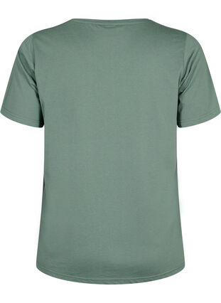 FLASH - T-skjorte med motiv, Balsam Green, Packshot image number 1