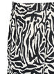 Langt skjørt med sebramønster, Black w. White Zebra, Packshot image number 2