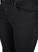 Supersmale Amy-jeans med h&oslash;y midje, Black, Packshot image number 2