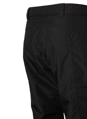 Skibukser med justerbar midje, Black, Packshot image number 3