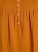 Bomullsmuslin tunika med broderie anglaise, Orange, Packshot image number 2