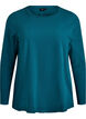 Basis jersey topp med lange ermer, Gr&oslash;nn, Packshot image number 0