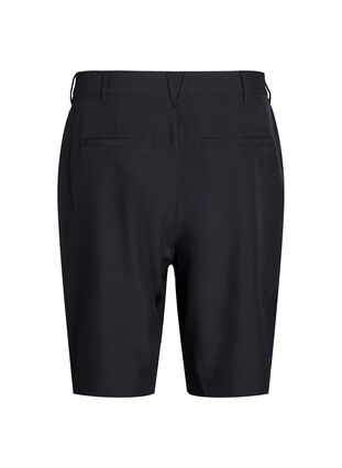 Zizzi Bermuda shorts med høy midje, Black, Packshot image number 1