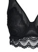 Blonde-BH med bøyle og mesh, Black, Packshot image number 2