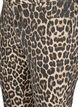 Emily jeans med leopardtrykk, Brun, Packshot image number 2