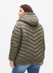 Lett jakke med hette, Brun, Model image number 2