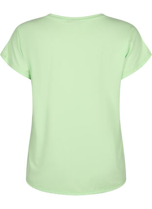 Kortermet trenings T-skjorte, Paradise Green, Packshot image number 1