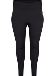 CORE, POCKET TIGHTS - Treningstights med sidelomme, Black