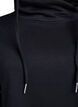 Kort genserkjole med h&oslash;y hals og lommer, Svart, Packshot image number 2
