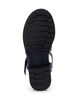 Sandal med bred passform og nagler, Svart, Packshot image number 4
